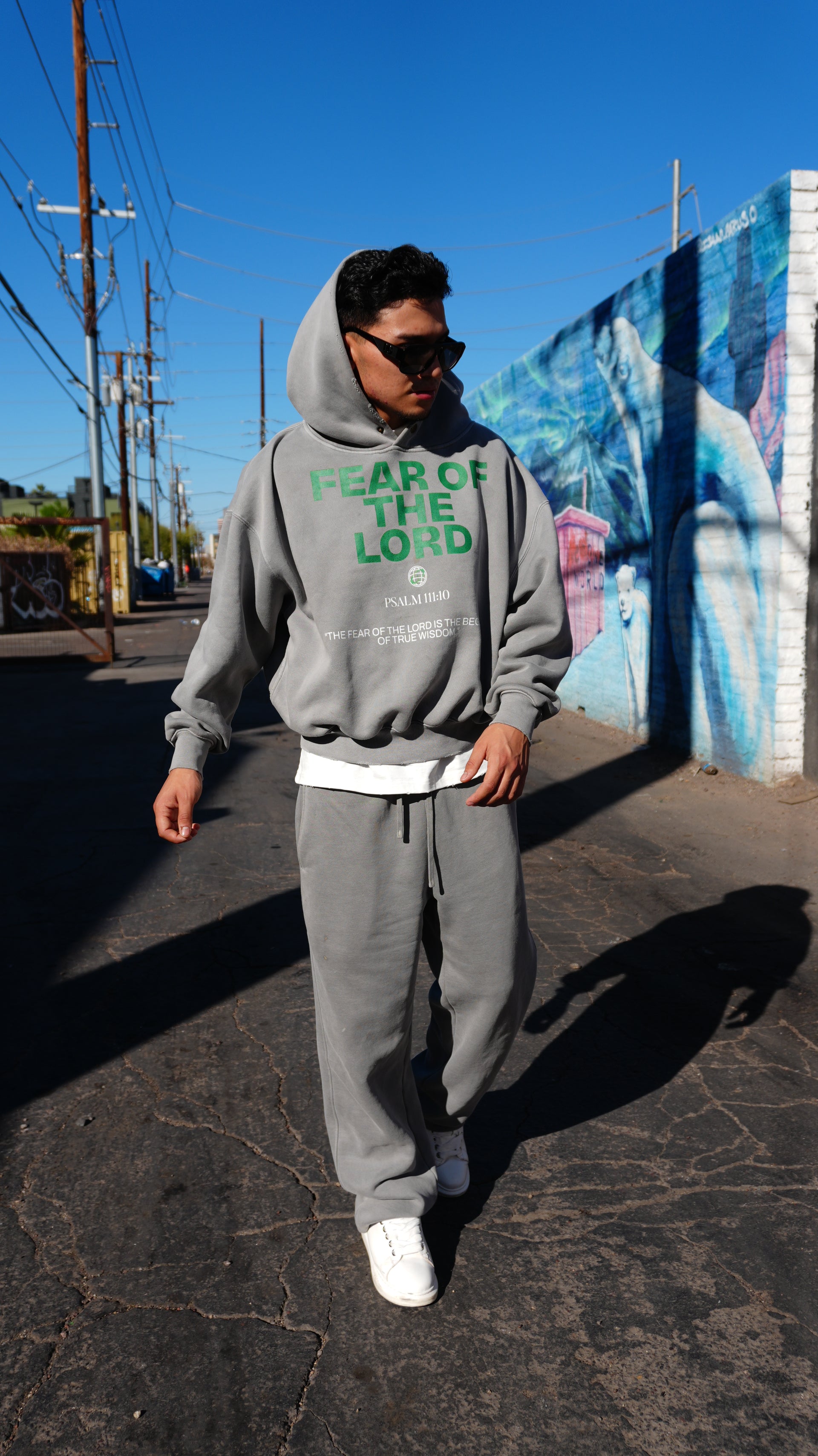 Fear Of The Lord Washed Fleece Hoodie