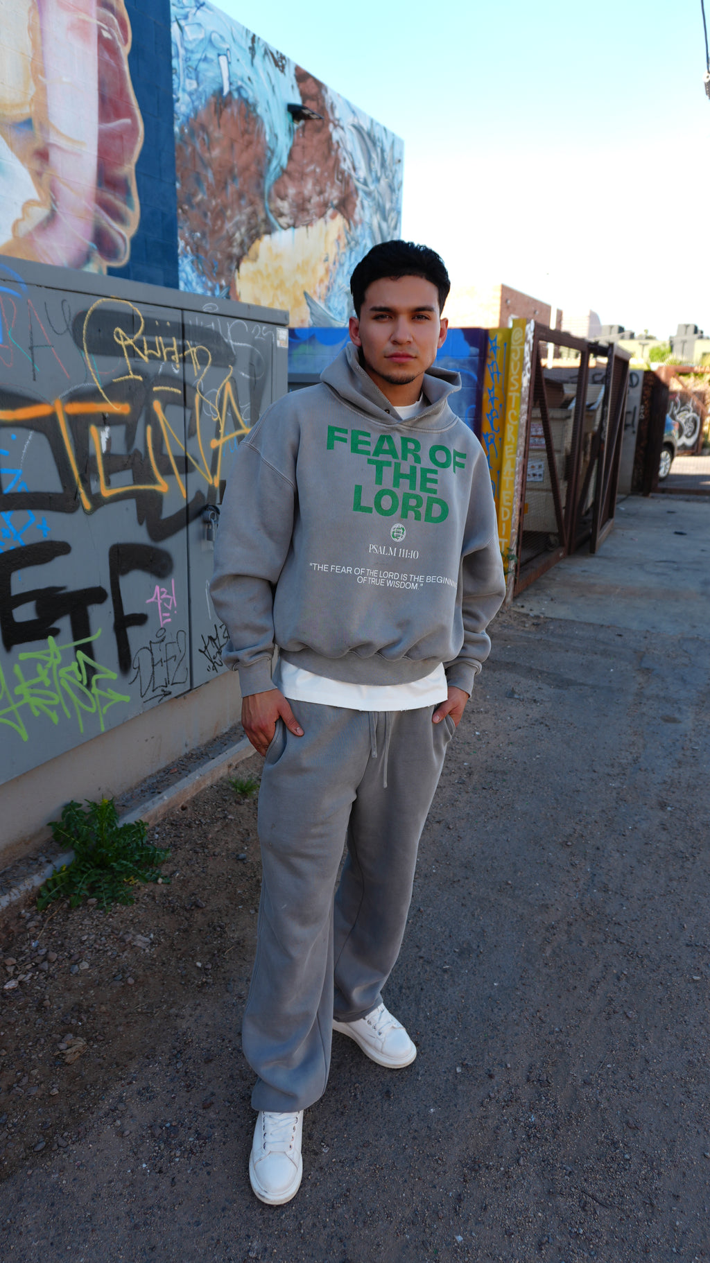 Fear Of The Lord Washed Fleece Hoodie
