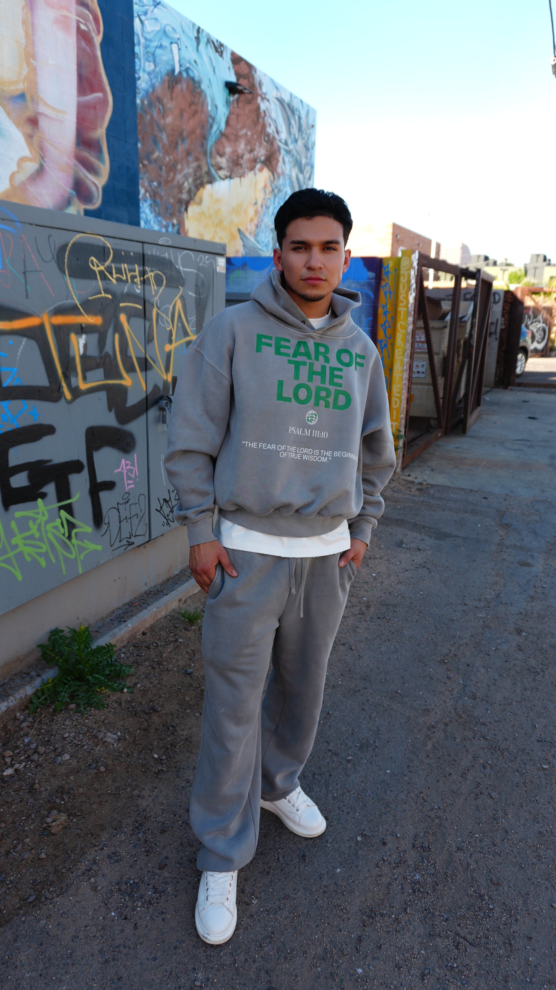 Fear Of The Lord Washed Fleece Hoodie