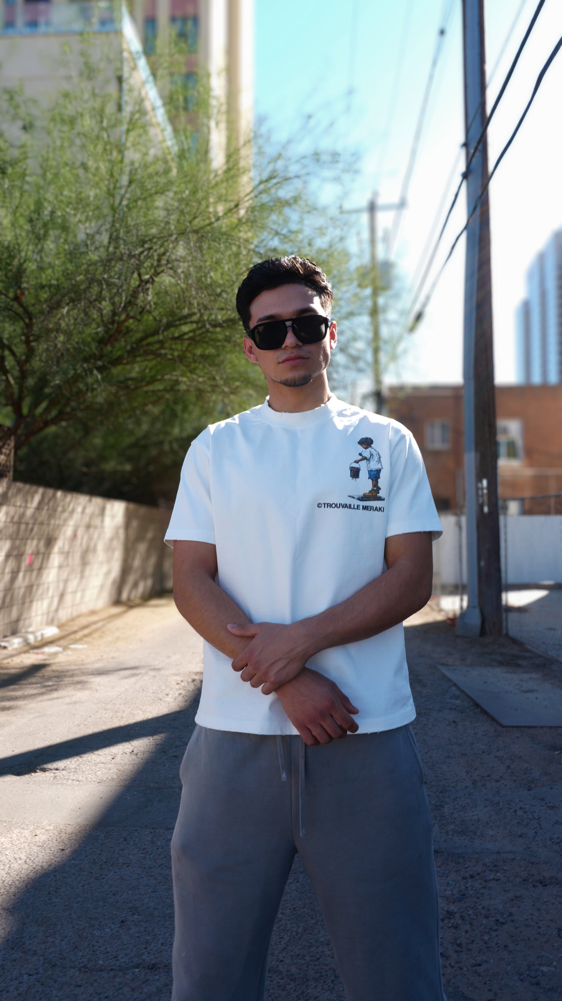 Live For God Heavyweight Vintage T-Shirt