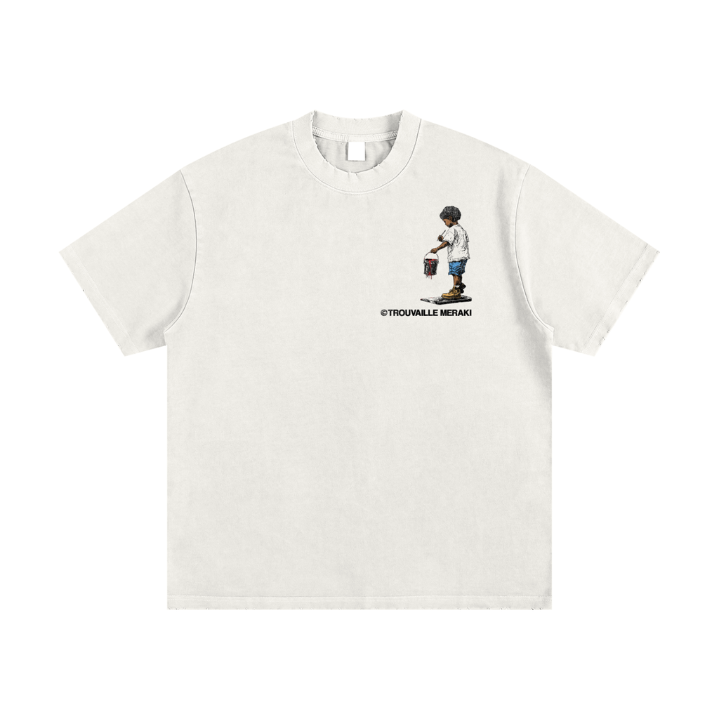 Live For God Heavyweight Vintage T-Shirt