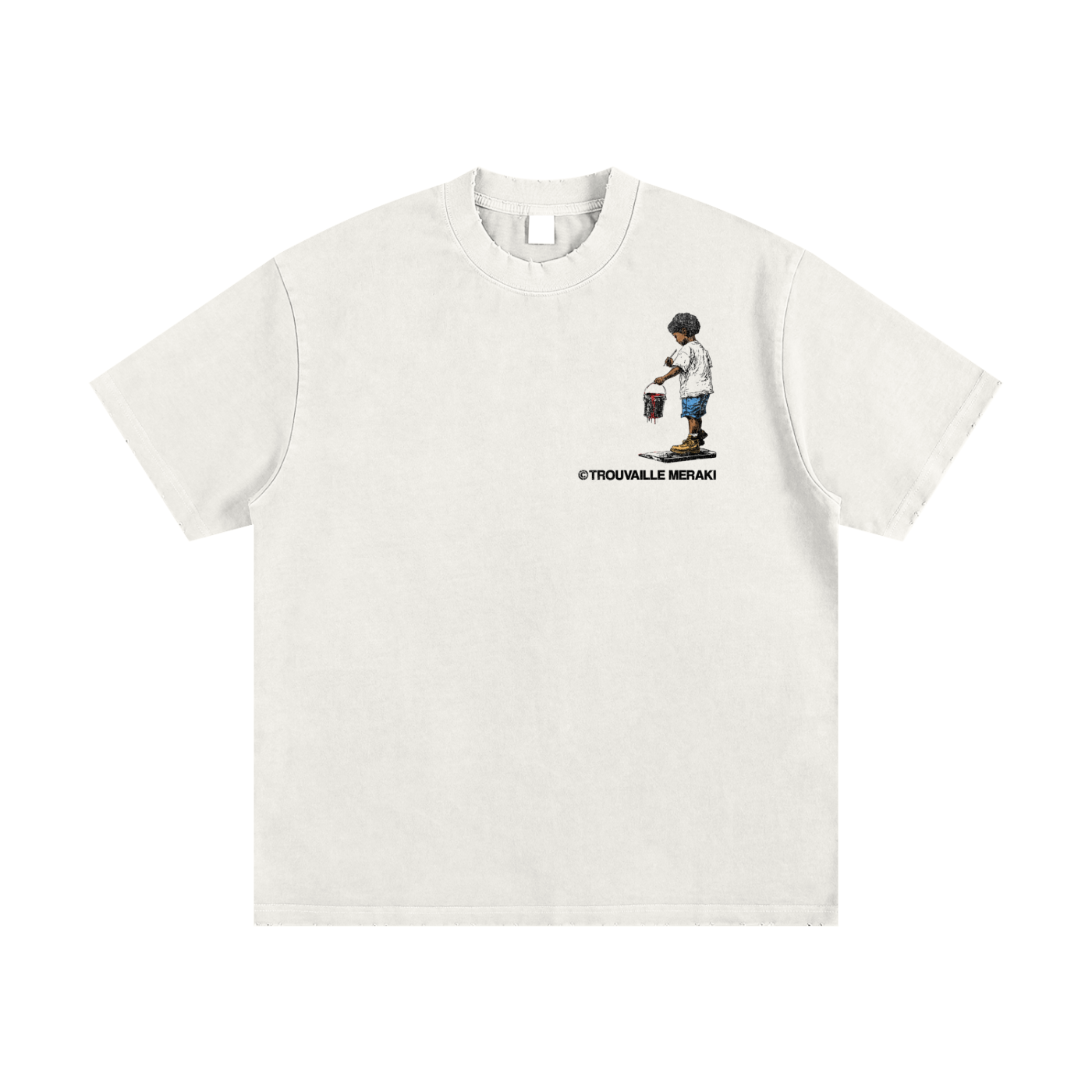 Live For God Heavyweight Vintage T-Shirt